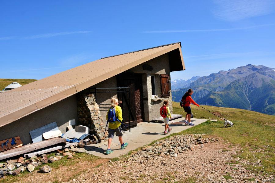 L'envers des pentes Refuge du Taillefer